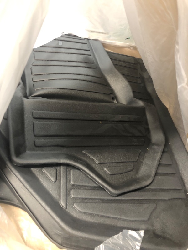 Photo 2 of BestEvMod for Rivian R1T R1S All-Weather Front Trunk Mat TPE Material Rubber Cargo Liner Compatible 