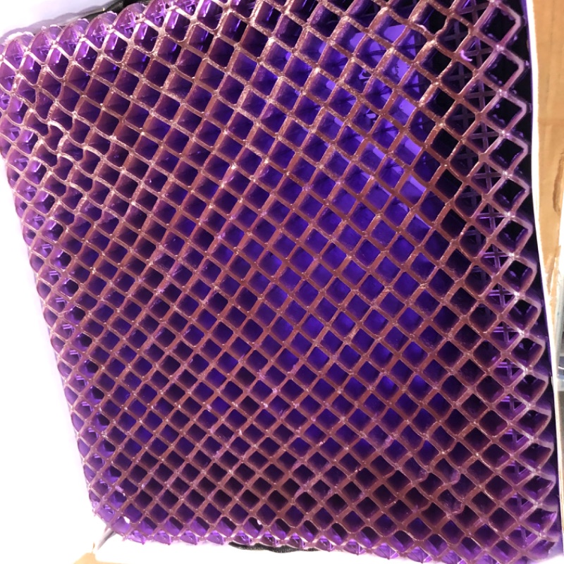 Photo 2 of Purple Royal Seat Cushion - Seat Cushion for The Car Or Office Chair - Temperature Neutral Grid