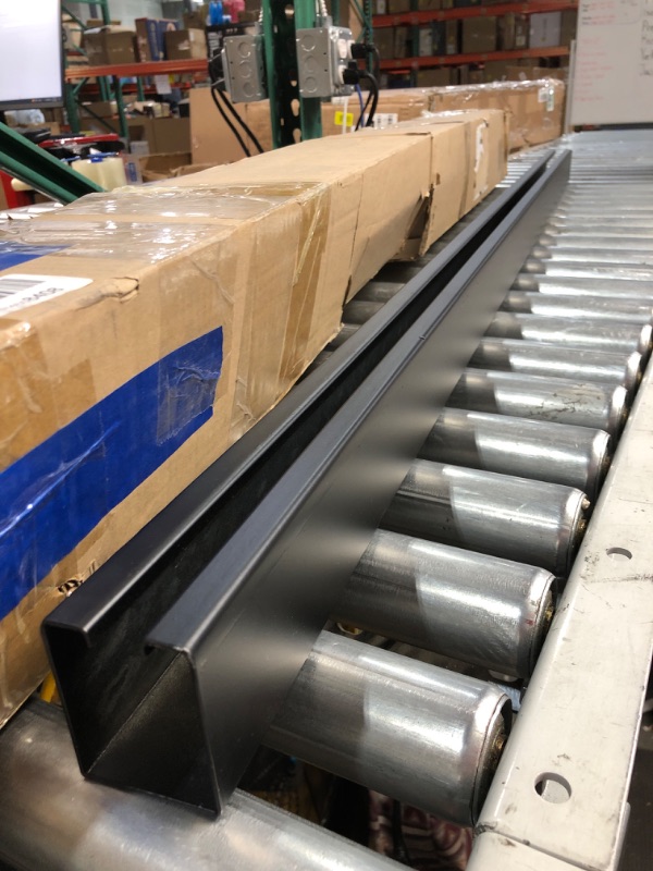 Photo 2 of ** SEE NOTES**National Hardware Stanley N105-726 5116 Plain Box Rail in Galvanized Steel, 8'
