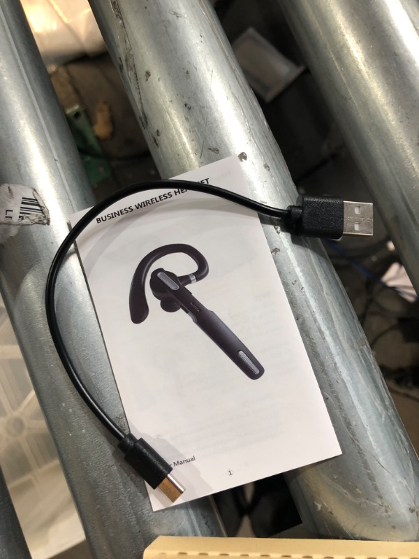 Photo 1 of ICOMTOFIT Bluetooth Headset, Wireless Bluetooth Earpiece 