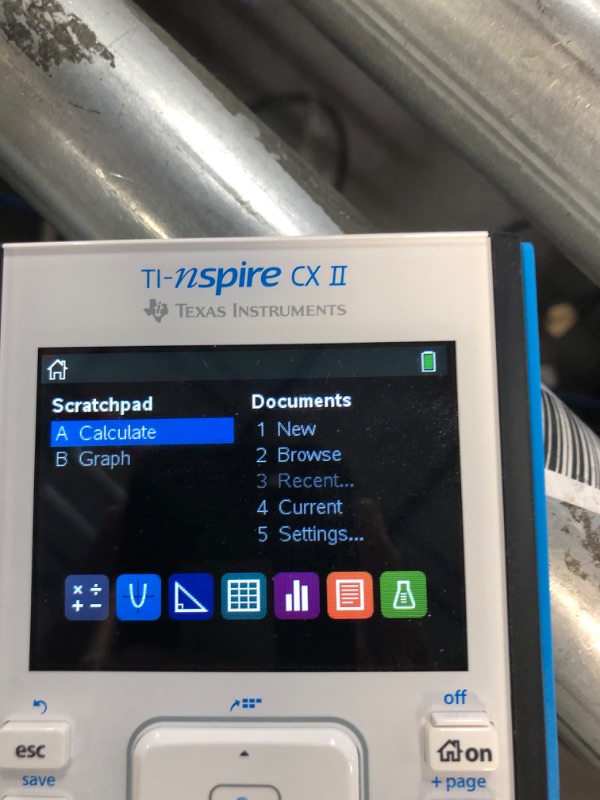 Photo 4 of Texas Instruments TI-Nspire CX II Color Graphing Calculator with Student Software