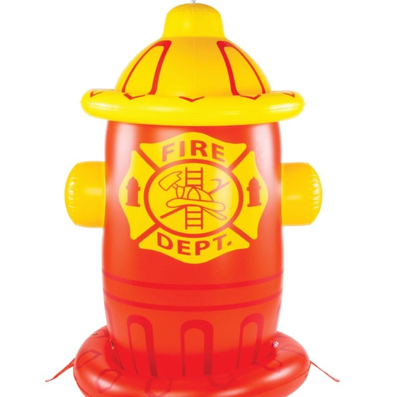 Photo 1 of BIGMOUNTH - 76" Tall Red Giant Inflatable Fire Hydrant Splash Zone Sprinkler #SCYS-0036-B