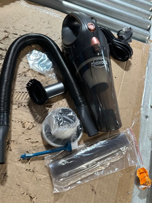 Photo 6 of * used * good condition *
ThisWorx Portable Car Vacuum Cleaner w/ 16 Foot Cable - 12V (Black)