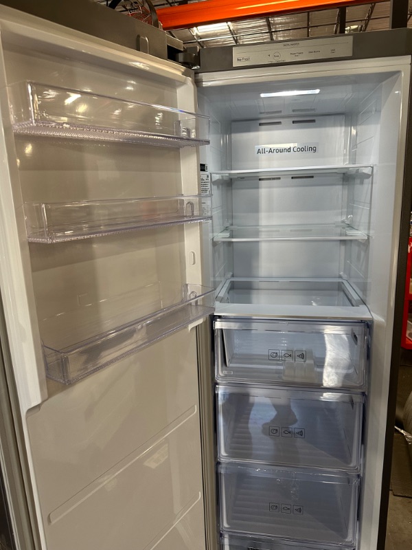 Photo 11 of SAMSUNG RZ11M7074SA 11.4 Cu. Ft. Stainless Look Convertible Upright Freezer