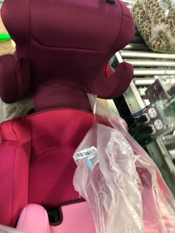 Photo 2 of *USED* Diono Cambria 2 XL, Dual Latch Connectors, 2-in-1 Belt Positioning Booster Seat, High-Back to Backless Booster with Space and Room to Grow, 8 Years 1 Booster Seat, Pink 2020 Pink