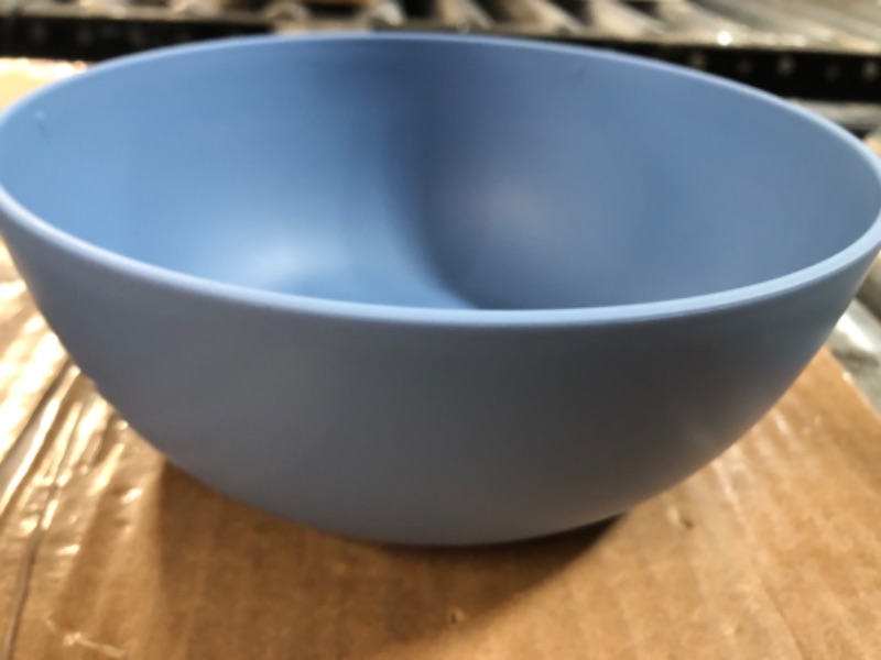 Photo 2 of **NEW OPEN FOR INSPECTION**
37oz Plastic Cereal Bowl Blue - Room Essentials- PACK OF 12 