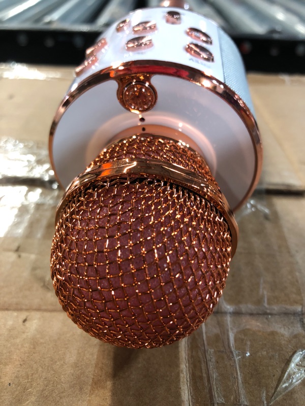 Photo 3 of **UNABLE TO TEST**
GIFTMIC Kids Microphone  (Rose Gold)