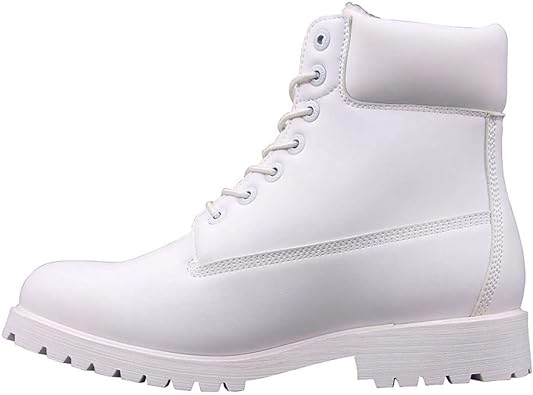 Photo 1 of Lugz Mens Convoy Lace Up Casual Boots Ankle - white