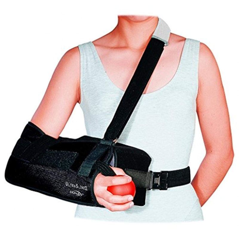 Photo 1 of DonJoy 11-0449-4-06000 UltraSling II Shoulder Immobilizer, Black, Large