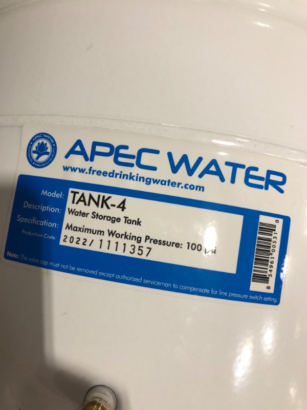 Photo 3 of * used item * sold for parts * see all images * 
APEC Top Tier 5-Stage Ultra Safe Reverse Osmosis Drinking Water Filter System (ESSENCE ROES-50)
