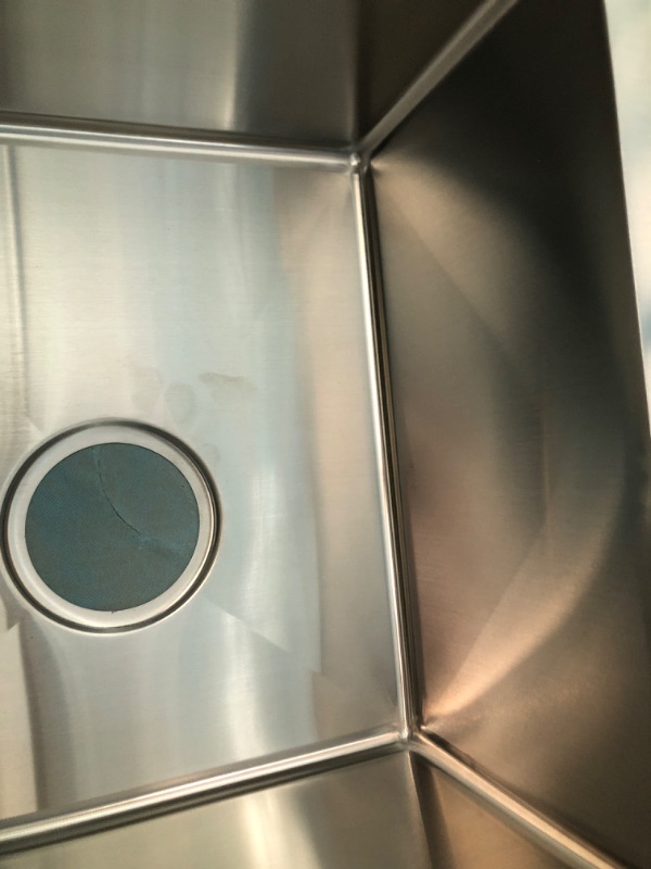 Photo 1 of Laundry Utility Sink With Washboard Stainless Steel Kitchen Sink 700mm/27.5"  No Faucet