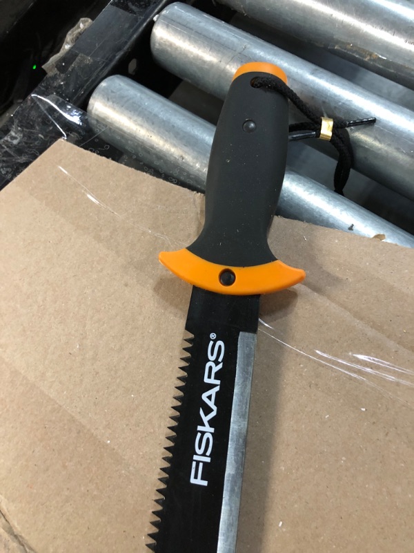 Photo 4 of **HAS BEEN USED**
Fiskars Machete Saw 18 Inch, 370500-1002, Multicolor