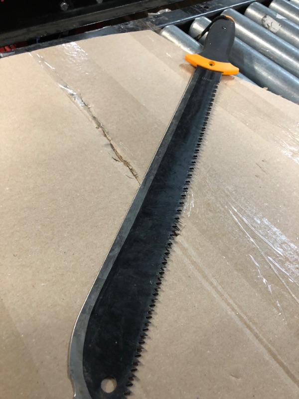 Photo 1 of **HAS BEEN USED**
Fiskars Machete Saw 18 Inch, 370500-1002, Multicolor