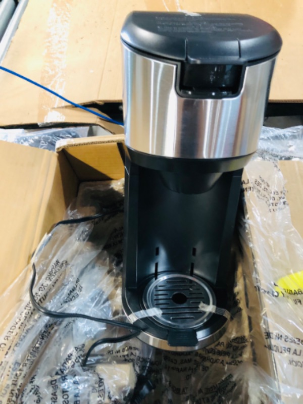 Photo 3 of [FOR PARTS, READ NOTES]
Amazon Basics Dual Brew Single Serve Capsule Coffee Maker, 14 oz Standard