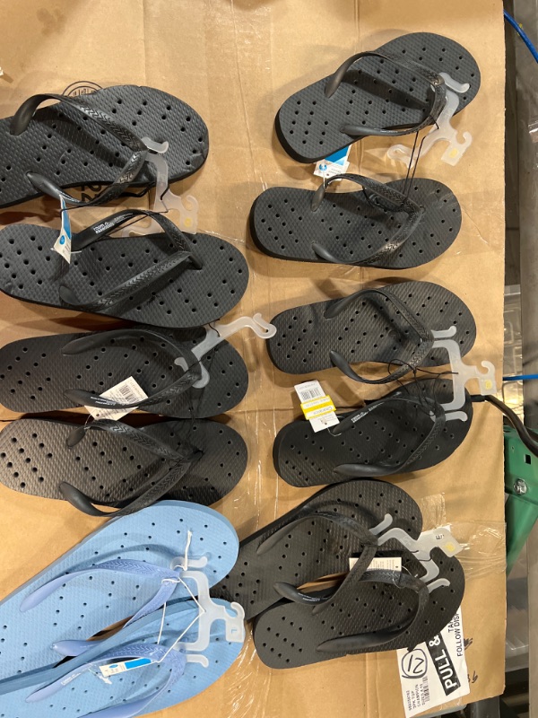 Photo 1 of Bundle of shower sandals-NON-REFUNDABLE