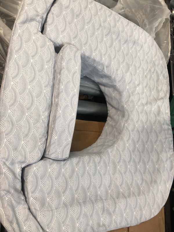 Photo 2 of **USED, BUT APPEARS NEW**
My Brest Friend Nursing Pillow For Twins, Breastfeeding, Nursing & Posture Support with Pocket and Removable Slipcover, Horizon