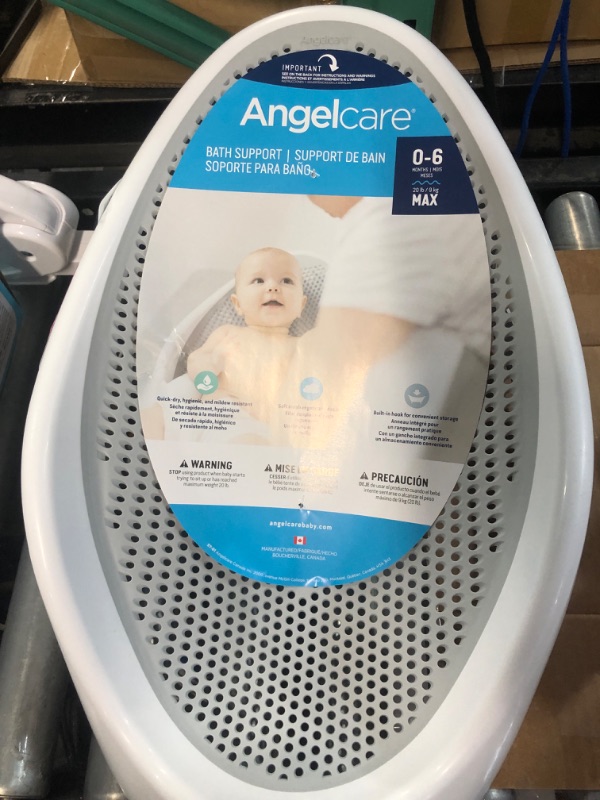 Photo 2 of Angelcare Baby Bath Support (Grey) | Ideal for Babies Less than 6 Months Old