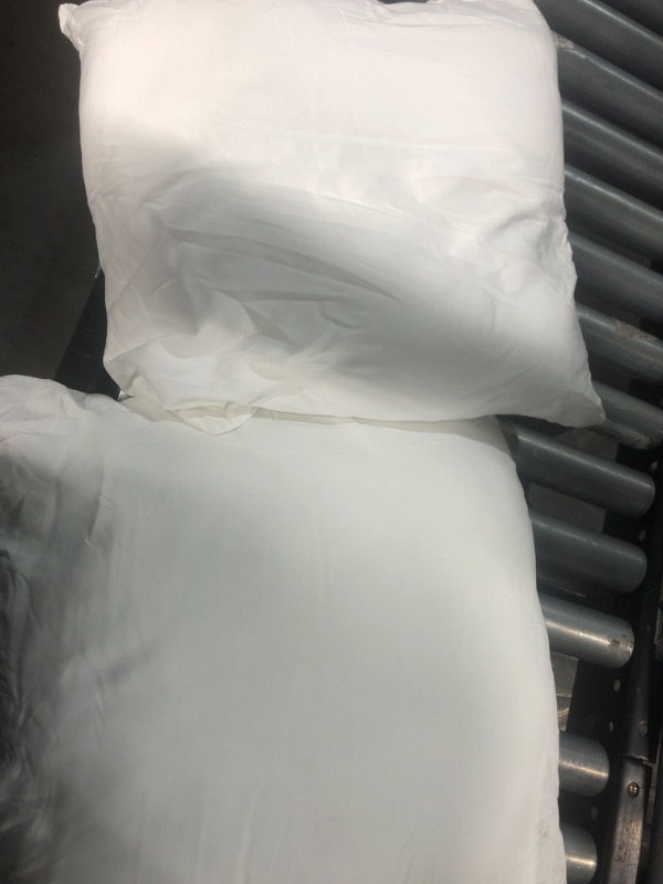 Photo 2 of **USED, BUT APPEARS NEW**
Utopia Bedding Throw Pillow Inserts (Set of 4, White), 18 x 18 Inches