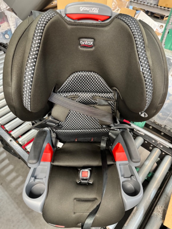 Photo 3 of Britax Grow with You ClickTight Harness-2-Booster Car Seat, Cool Flow Gray ClickTight Cool Flow Gray