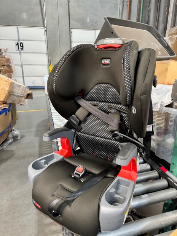 Photo 2 of Britax Grow with You ClickTight Harness-2-Booster Car Seat, Cool Flow Gray ClickTight Cool Flow Gray