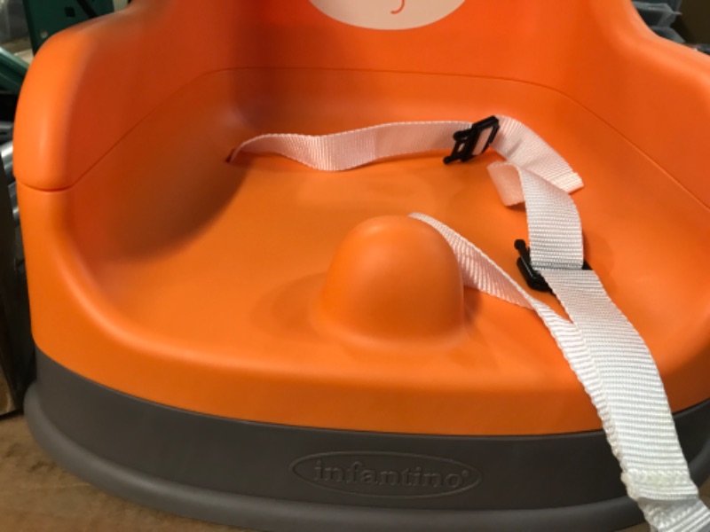 Photo 3 of **USED, BUT APPEARS NEW**
Infantino Grow-with-Me 4-in-1 Two-Can-Dine Feeding Booster Seat, Fox-Theme