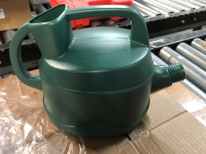 Photo 3 of **NEW, OPENED FOR INSPECTION**
1 Gallon Watering Can -Dark Green- PACK OF 2 