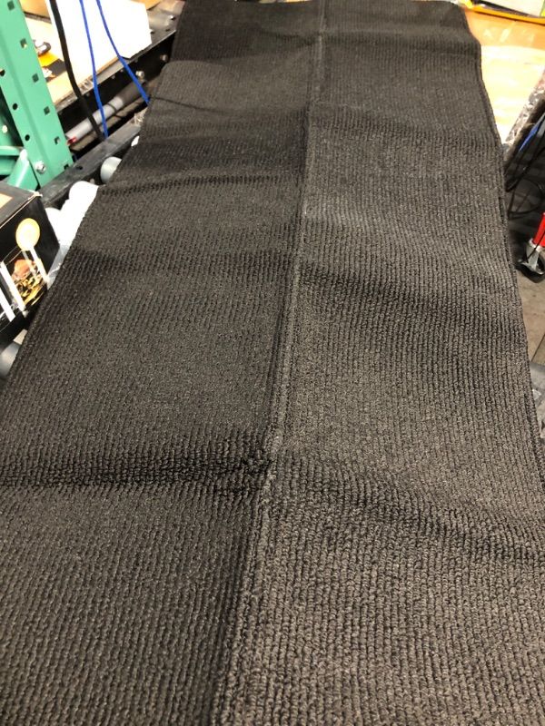 Photo 1 of **NEW, OPENED FOR INSPECTION**
COSY HOMEER 24x35 Inch/24X60 Inch Kitchen Rug Mats - Black