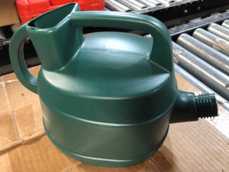 Photo 2 of **NEW, OPENED FOR INSPECTION**
1 Gallon Watering Can Dark Green