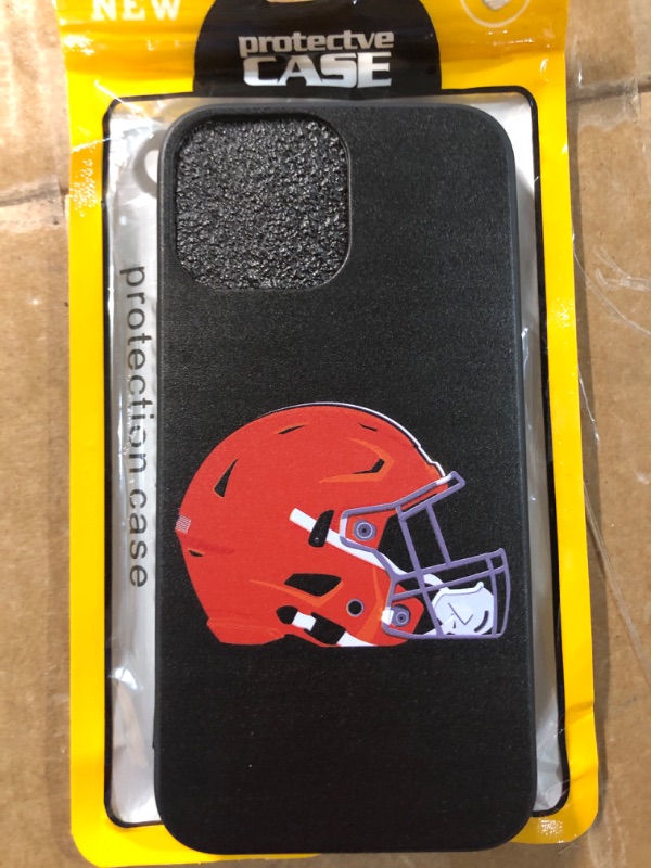 Photo 2 of **NEW, OPENED FOR INSPECTION**
Phone Case with Football Elements Compatible with iPhone 14 Case,