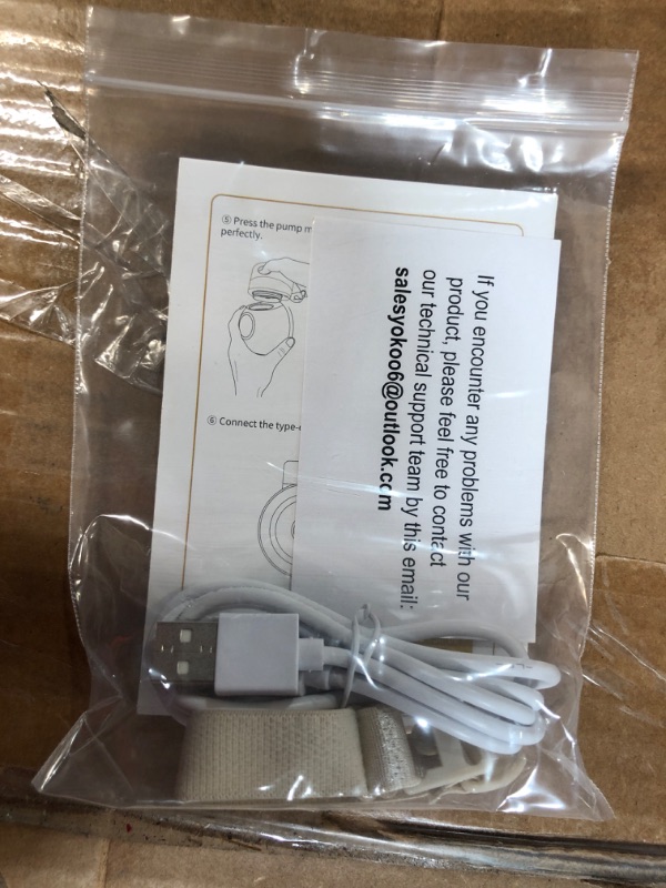 Photo 2 of **NEW, OPENED FOR INSPECTION**
Electric Breast Pump,Wearable Breast Pump,Hands-Free & Portable Breastpump,Quiet Breastfeeding Pump with LCD Display