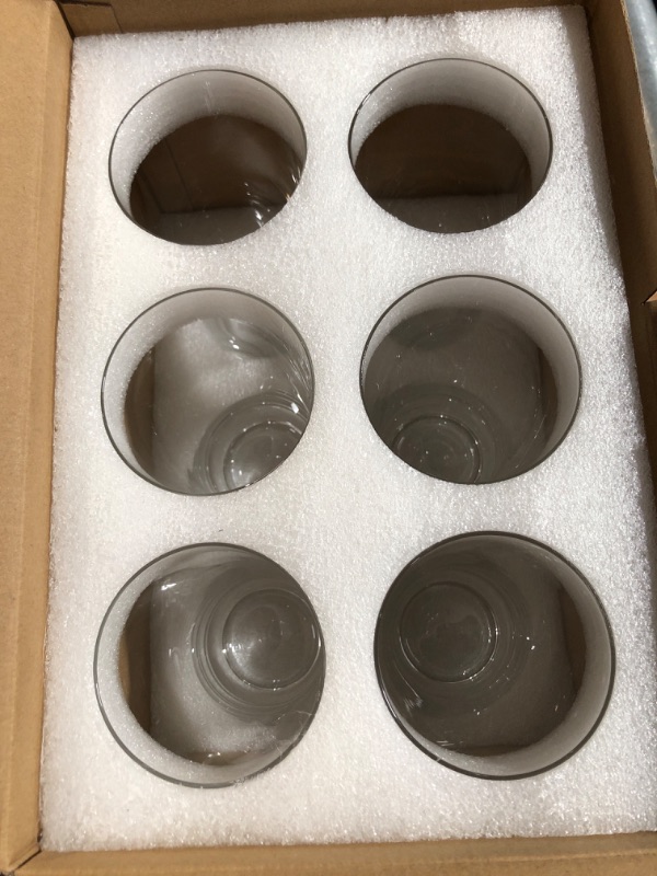 Photo 4 of **NEW, OPENED FOR INSPECTION**
GRANDARTIC Crystal Drinking Glasses, 15.5oz/460ML Crystal Highball Glasses Set of 6