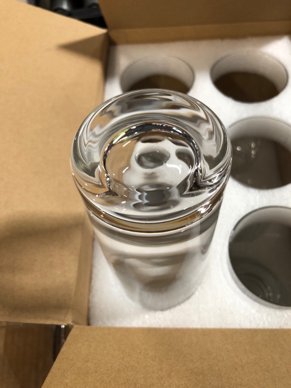 Photo 1 of **NEW, OPENED FOR INSPECTION**
GRANDARTIC Crystal Drinking Glasses, 15.5oz/460ML Crystal Highball Glasses Set of 6