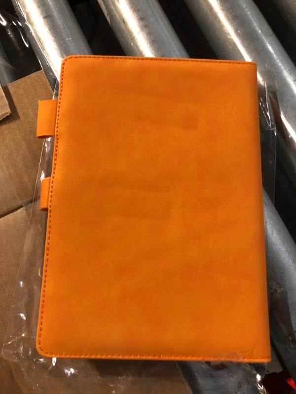 Photo 4 of **NEW, OPENED FOR INSPECTION**
TAKA PRYOR Bullet Dotted Journal Notebook with Pen Holder 200 Pages Dot Grid Journals Orange- pack of 2