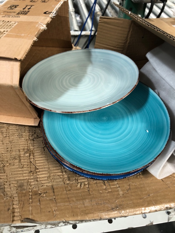 Photo 3 of 5 PLATES ONLY**** vancasso Bonita Dinner Plate Set, 10.5 Inch Ceramic Plates, Colorful Salad Plates set of 5