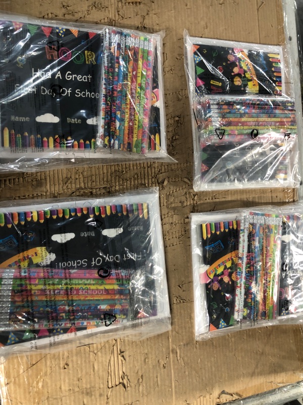 Photo 2 of PACK OF 4*** 90PCS Back to School Supplies, 30PCS Pencils 30PCS Certificates 30PCS Coloring Postcard