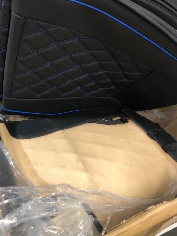 Photo 4 of Aierxuan Car Seat Covers Full Set with Waterproof Leather, Automotive Vehicle Cushion Cover