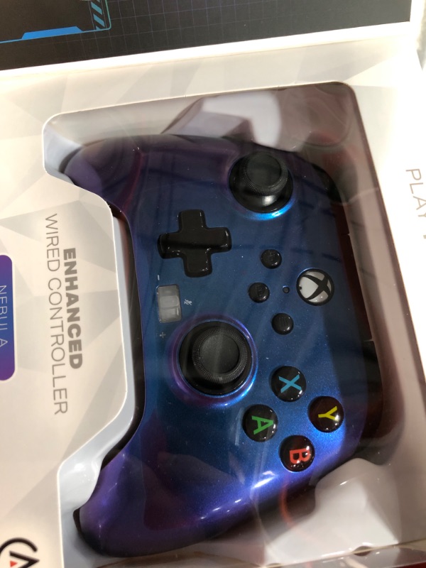 Photo 2 of PowerA Enhanced Wired Controller for Xbox Series X|S - Nebula                                                                                                                                   