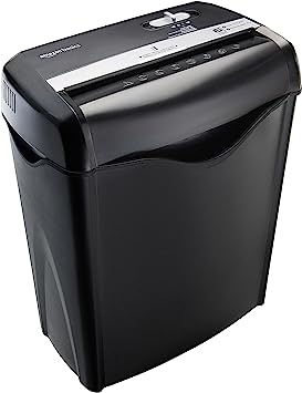 Photo 1 of Amazon Basics 6-Sheet Cross-Cut Paper Shredder 