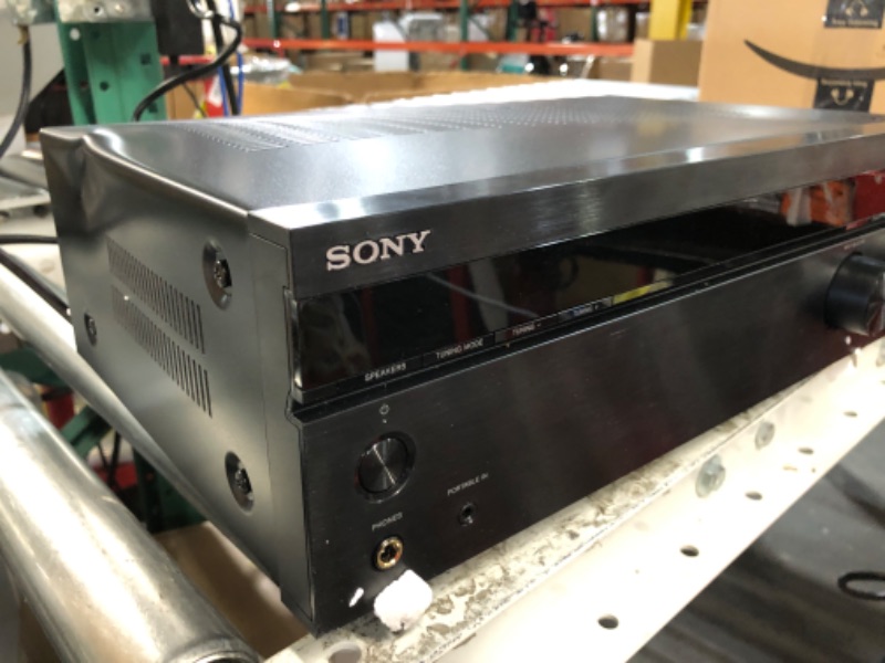 Photo 1 of **NON FUNCTIONANL PARTS ONLY** 
Sony STRDH190 2-ch Home Stereo Receiver with Phono Inputs & Bluetooth Black