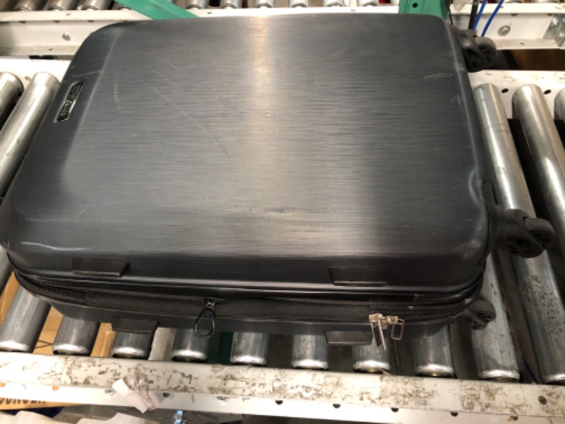 Photo 1 of (USED/See Notes) American Tourister Moonlight Hardside Expandable Luggage with Spinner Wheels, Anthracite, Carry-On 21-Inch