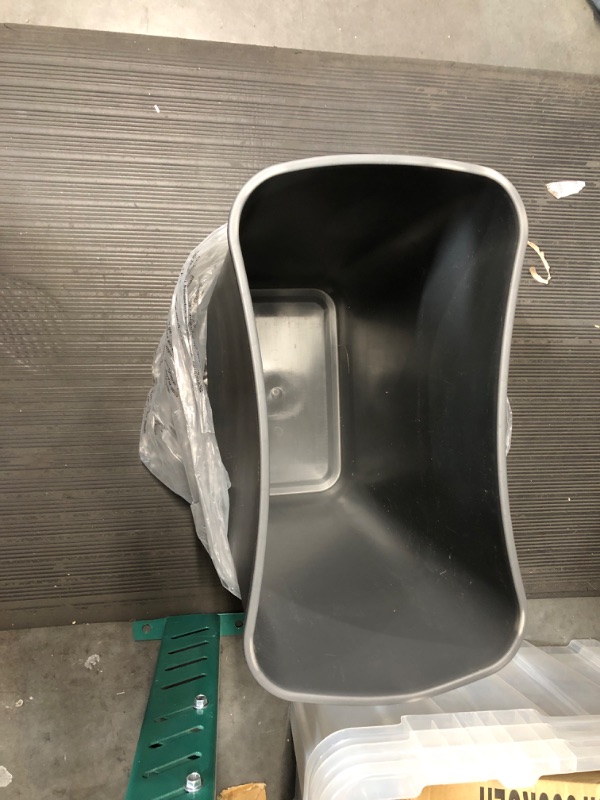 Photo 2 of (PARTS ONLY) Simpli-Magic, 13 Gallon Touchless Sensor Trash Can, Grey