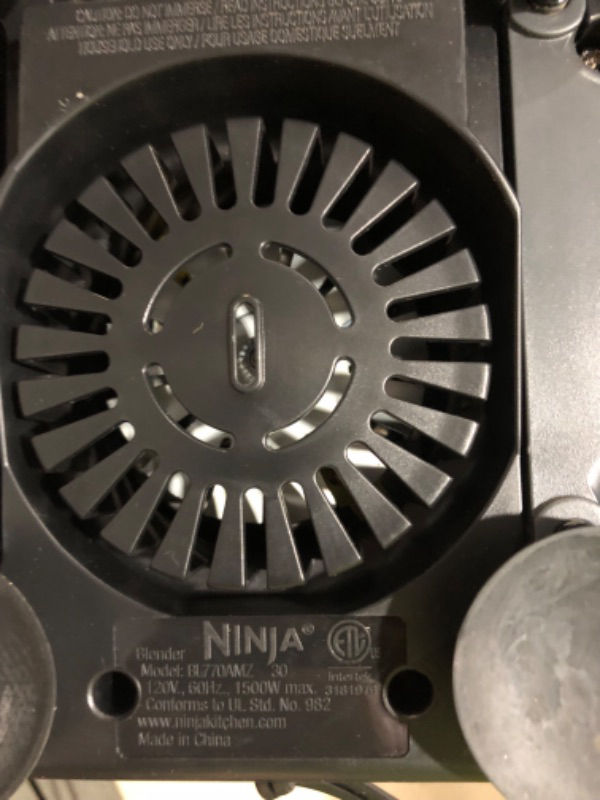 Photo 10 of (BRAND NEW) Ninja Mega Kitchen System with 72-oz.* Blender Pitcher, 64-oz. Processor Bowl, (2) 16-oz. To-Go Cups & (2) Lids, Black