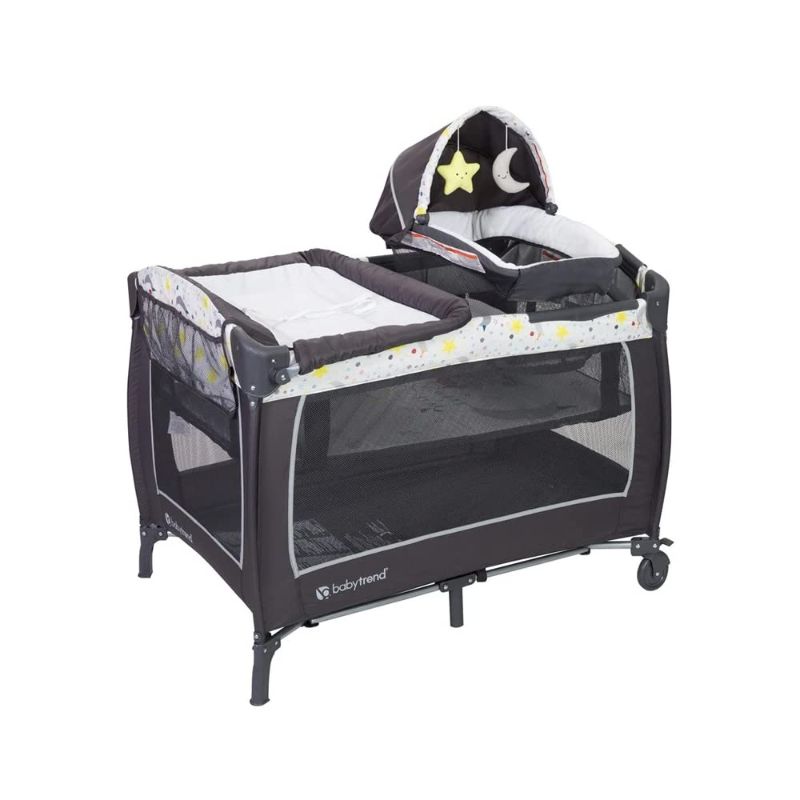 Photo 1 of Baby Trend Lil' Snooze Deluxe II Nursery Center, Twinkle Twinkle Little Moon