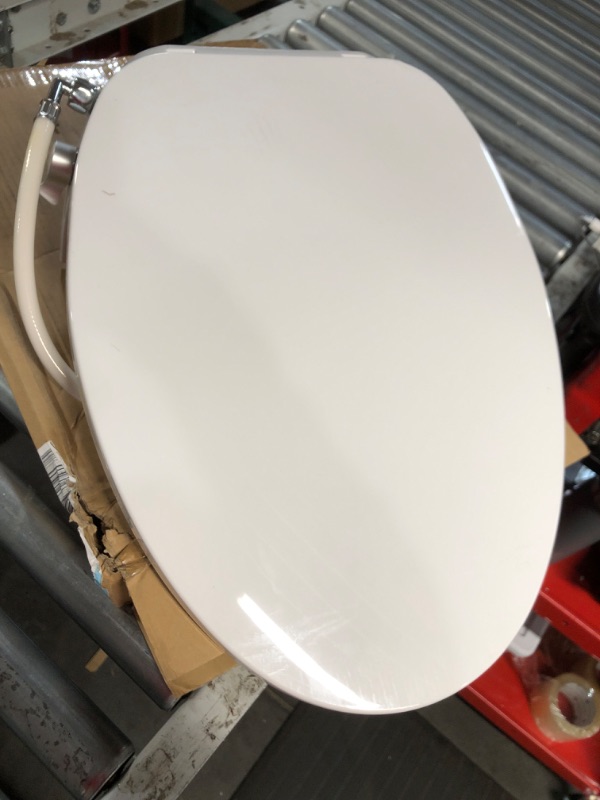 Photo 3 of (USED) Non-Electric Bidet Toilet Seat - Elongated, White