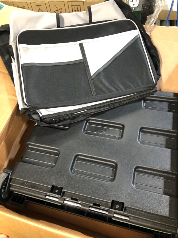 Photo 1 of (USED-SEE NOTES) ECR4Kids Universal Rolling Cart and Organizer Bag - Black - Mobile Storage