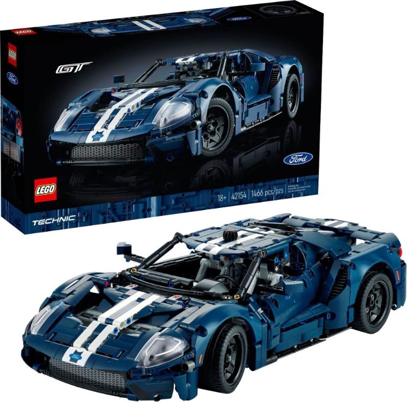 Photo 1 of (MISSING BAG) LEGO Technic 2022 Ford GT Car Model Kit