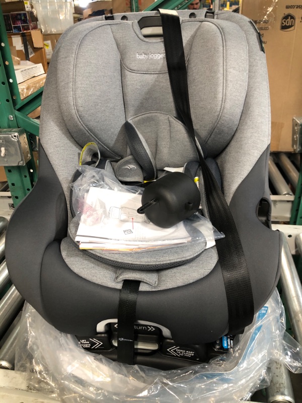 Photo 3 of BRAND NEW Baby Jogger City Turn Rotating Convertible Car Seat, Phantom Grey