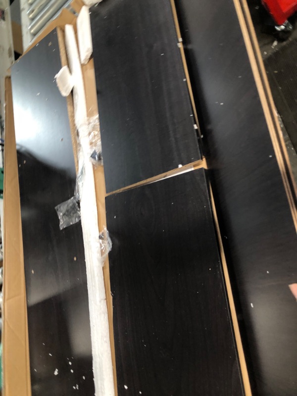 Photo 1 of **SEE NOTES**
Furinno Basic 3-Tier Bookcase Storage Shelves Espresso
