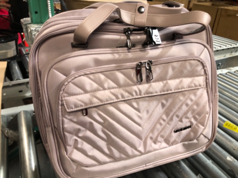 Photo 1 of VANKEAN Rolling Laptop Bag Women with Wheels, 15.6 Inch