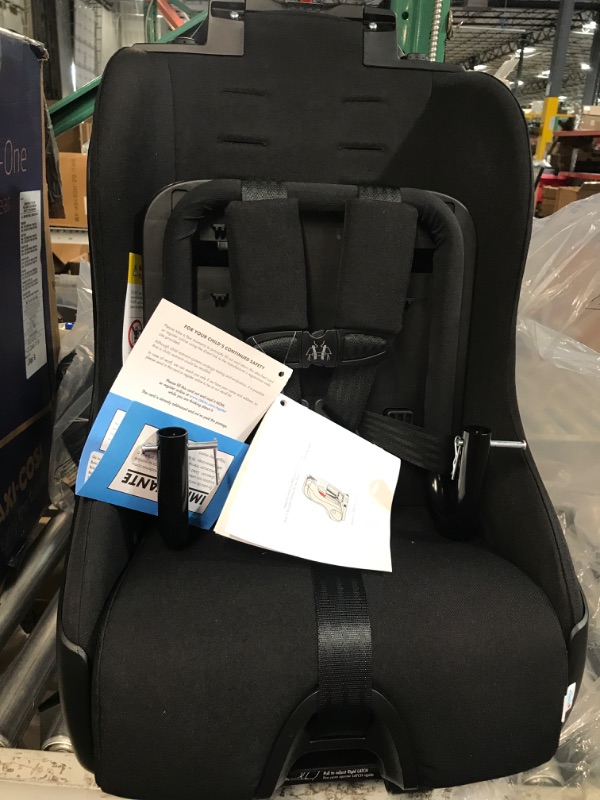 Photo 2 of Clek Oobr High Back Booster Car Seat with Rigid Latch, Railroad (Flame Retardant Free)